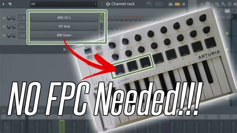 Using MIDI Controller for Channel Rack : r/FL